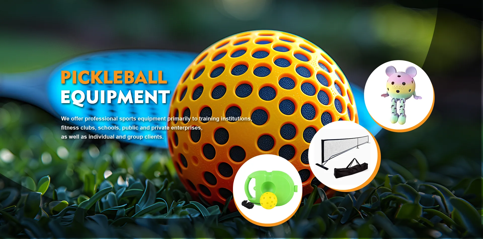 Trealamh Pickleball Déanta sa tSín